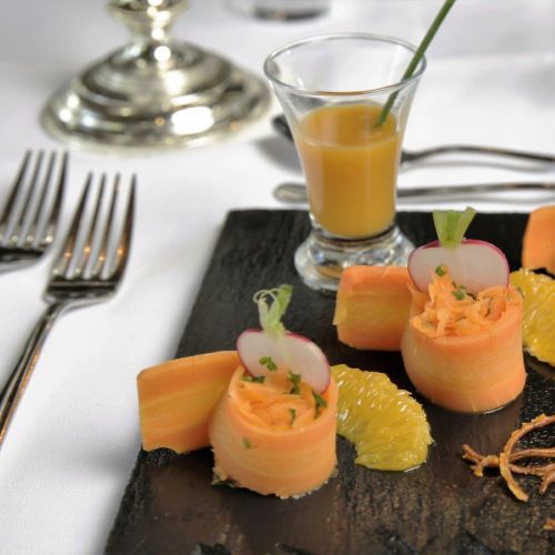 Makis de carottes à l'orange